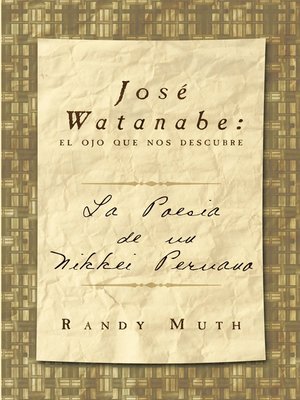 cover image of José Watanabe